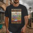 Marine Biology Ocean Introvert Marine Biologist Unisex T-Shirt Marine Biology Ocean Introvert Marine Biologist Unisex T-Shirt