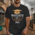 Mastered It 2024 Masters Degree Graduation Graduate Mba Unisex T-Shirt