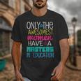 Masters In Education Degree Graduation Women MeD Unisex T-Shirt