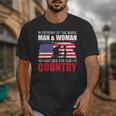 In Memory Of The Brave Man & Woman Memorial Day Unisex T-Shirt
