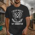 In Memory Of My Daughter Lung Cancer Awareness Graphic Unisex T-Shirt