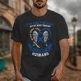 In Memory Of Husband Colon Cancer Awareness Memorial Unisex T-Shirt In Memory Of Husband Colon Cancer Awareness Memorial Unisex T-Shirt