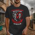 In Memory Sister In Law Heart Disease Awareness Month Unisex T-Shirt In Memory Sister In Law Heart Disease Awareness Month Unisex T-Shirt