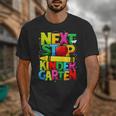 Next Stop Kindergarten Preschool Graduation 2023 Boys Girls Unisex T-Shirt