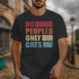No People Only Cats Introvert Unisex T-Shirt No People Only Cats Introvert Unisex T-Shirt