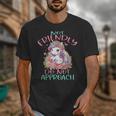 Not Friendly Do Not Approach Women & Girls Unicorn Cute Introvert & Humor Lovers For Women V-Neck Classic Fit Modern Short Sleeve Unisex T-Shirt