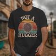 Not A Hugger Retro Sea Urchin Sarcastic Introvert Unisex T-Shirt