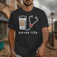 Nurse Life Graphic Nursing School Graduation Unisex T-Shirt
