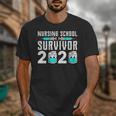 Nursing School Survivor Graduation Nurse RN 2020 Friend Unisex T-Shirt