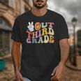 Peace Out Third 3rd Grade Graduation Graduate Class Of 2025 Unisex T-Shirt