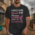 A Piece Of My Heart Is In Heaven In Memory Of My Friend Unisex T-Shirt A Piece Of My Heart Is In Heaven In Memory Of My Friend Unisex T-Shirt