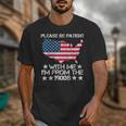 Please Be Patient With Me I'm From The 1900s American Flag Unisex T-Shirt Please Be Patient With Me I'm From The 1900s American Flag Unisex T-Shirt