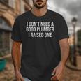 Plumber Parents Father Mother Plumbing Graduation Unisex T-Shirt