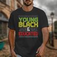 Proud African American Educated Graduation Unisex T-Shirt