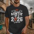 Proud Auntie Of A 2026 Senior Football Graduation Family Unisex T-Shirt