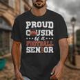 Proud Cousin Of a Football Senior 2026 Graduation Gifts Unisex T-Shirt