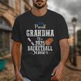 Proud Grandma Of 2025 Basketball Senior Graduation Day Unisex T-Shirt