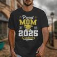 Proud Mom Of Two Class Of 2025 Graduates Twins Graduation Unisex T-Shirt