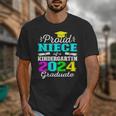 Proud Niece Of Kindergarten Graduate 2024 Graduation Niece Unisex T-Shirt