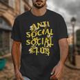 Retro Anti Social Club Bees Introvert Women Men Unisex T-Shirt