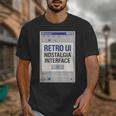 Retro Computer Dialog Box 90s Desktop Interface Nostalgia Unisex T-Shirt