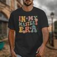 Retro Groovy In My Master's Degree Era Graduation Master Unisex T-Shirt