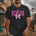 Retro Senior 2026 Class Of 2026 Coquette Pink Bow Graduation Unisex T-Shirt