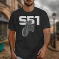 Retro Simme Moped Nostalgia Eastern Block Schwalbe Driver DDR Unisex T-Shirt