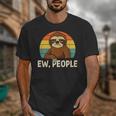 Sarcastic Sloth Introvert Anti Social Unisex T-Shirt
