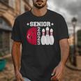 Senior 2025 Bowling Player Class Of 2025 Graduation Seniors Unisex T-Shirt