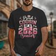 Senior 2026 Class Of 26 Coquette Pink Bow Graduation Cousin Unisex T-Shirt