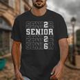 Senior 2026 Class Of 2026 Seniors Graduation 2026 Senior 26 Unisex T-Shirt