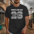 Senior 2026 Wrestling Dad Proud Senior 2026 Dad Graduation Unisex T-Shirt