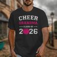 Senior Cheerleader Grandma Cheer Class Of 2026 Graduation Unisex T-Shirt