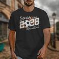Senior Dad Class Of 2026 Soccer Ball Graduation Unisex T-Shirt