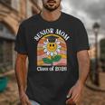 Senior Mom Class Of 2026 Daisy Flower Retro Graduation Unisex T-Shirt