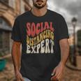 Social Distancing Expert Introvert Unisex T-Shirt Social Distancing Expert Introvert Unisex T-Shirt