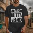 Straight Outta Pre-K Shirt Preschool Boy Girl Graduation Unisex T-Shirt