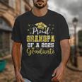 Super Proud Grandpa Of 2025 Graduate Graduation Family Unisex T-Shirt