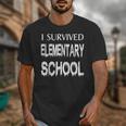 I Survived Elementary School Graduation Shirt T-Shirt Unisex T-Shirt