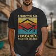I Survived My Husband's Master's Degree Graduation Unisex T-Shirt