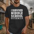 I Survived Middle School Class Of 2018 Graduation Unisex T-Shirt