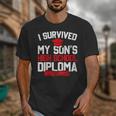 I Survived My Son's High School Diploma Graduation Unisex T-Shirt