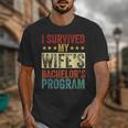 i Survived My Wife Bachelor's Degree Wife Graduation Unisex T-Shirt