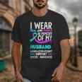 Teal & Purple In Memory Of My HusbandSuicide Prevention Unisex T-Shirt Teal & Purple In Memory Of My HusbandSuicide Prevention Unisex T-Shirt