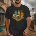 Vintage Board Game Art – Tabletop Nostalgia Unisex T-Shirt