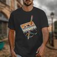 Vintage Cassette Tape And Pencil Nostalgia Party 70s 80s 90s Unisex T-Shirt