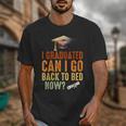 Vintage I Graduated Can I Go Back To Bed Now Graduation Unisex T-Shirt