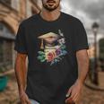 Vintage Hat High School College Graduate Graduation Unisex T-Shirt