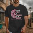I Wear Pink In Memory Of My Aunt Breast Cancer Pink Ribbon Unisex T-Shirt I Wear Pink In Memory Of My Aunt Breast Cancer Pink Ribbon Unisex T-Shirt